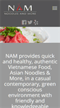 Mobile Screenshot of namnoodlesandmore.com